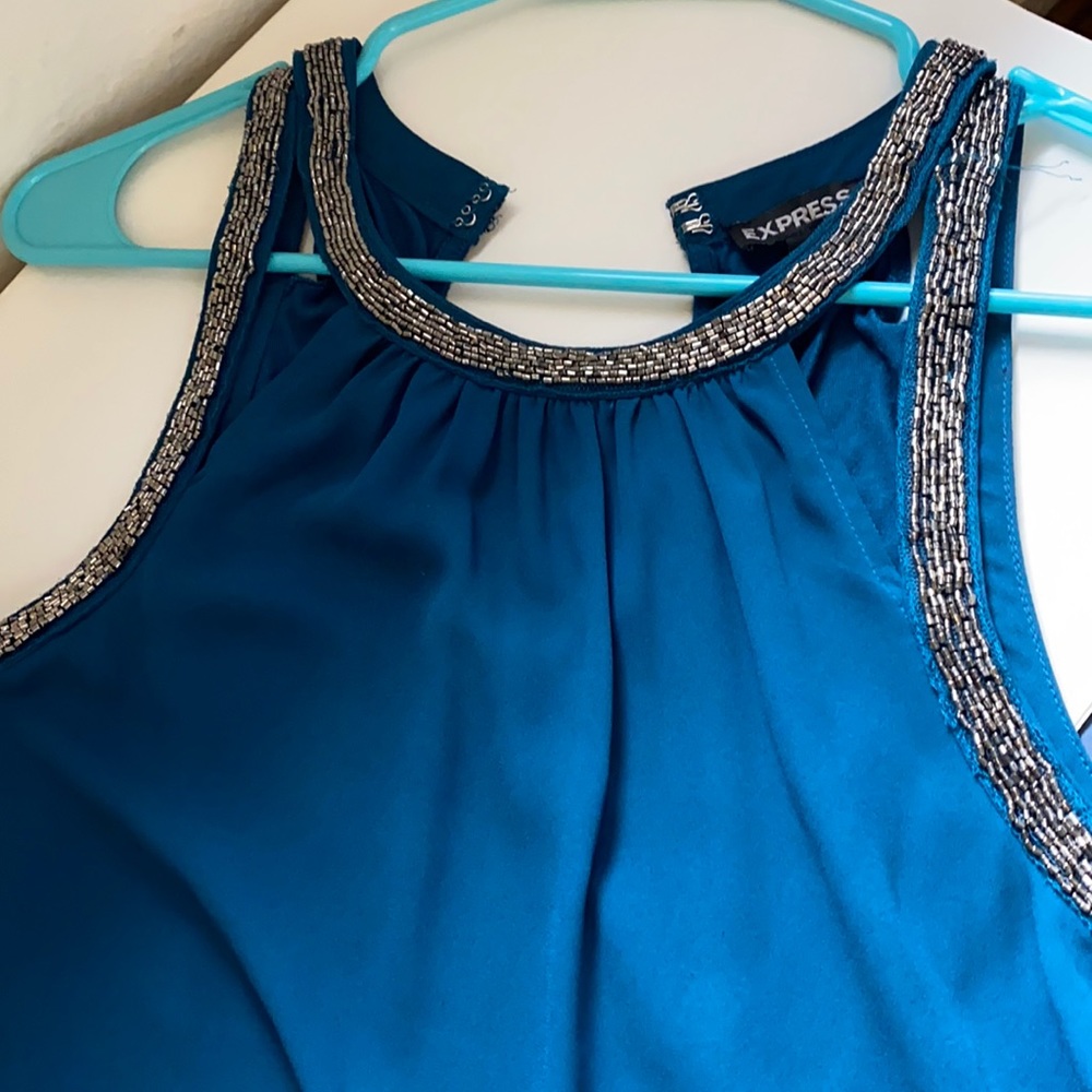 Beaded express dressy top